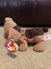 Ty Beanie Baby - Tuffy The Dog  6 5 Inch  New Mwmts Plush Stuffed Animal Toy