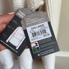 New The American Outdoorsman Women s Ribbed Mock Neck Pullover Large Nwt   75 