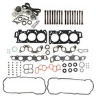 Head Gasket Set Timing Belt Kit Water Pump Fit 04-10 Toyota Lexus 3 3l 3mzfe