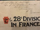 Ww1 Us Army Aef  the 28th Division In France  Booklet By Eugene Gilbert named 