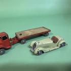 Vintage William Britains Lilliput Set Lv603 Articulated Lorry W  Open Sports Car