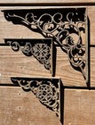 Antique Victorian Cast Iron Corbel Lot