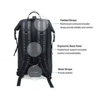 Water Bear Tactical Waterproof Rugged 35l Roll-top Closure Backpack
