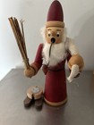 Vntg German Volkskunst Santa Smoker Erzgebirge Orig Label Free Shipping