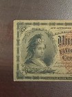 1863 Fractional Currency Note Fourth Issue 15 Cents  1271 Nice Condition 