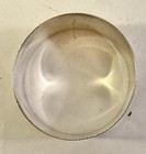 Antique Whiting Sterling Silver Round Napkin Ring Engraved Design With Initials