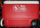 1980 Wild Turkey 101 Bourbon 38 Qt Igloo Cooler Ice Chest Bar Advertisement Rare