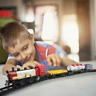Train Set Kids Electric Toy Train W  Steam Locomotive Engine Realistic Sounds