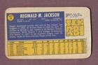 1970 Topps Super Reggie Jackson  29 - Oakland A s - Vg-ex