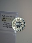 Silver Austria 1976 100 Schilling Innsbruck Winter Olympics Nice Cameo