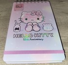 Hello Kitty Sanrio 50th Anniversary Top Spiral Hardcover Notebook Journal New