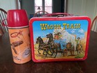 Vintage Wagon Train Lunchbox And Thermos