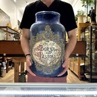 Antique Large  borsa Pastore  Italian Murano Glass Pharmacy Apothecary Jar