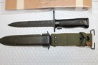 Us Military Issue Vietnam Era Milpar Col M6 Rifle Knife With M8a1 Scabbard Set A