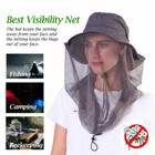 Mosquito Head Net Hat Bug Protection Outdoor Sun Insect Mesh Fishing Beekeeping