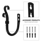 2pcs Rope Curtain Holdback Metal Tieback Elastic Curtain Tieback