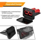 175a 600v Car Battery Quick Connect Disconnect Winch Connector Gauge Cable Set