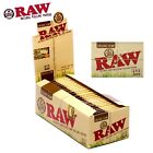 Raw Organic Hemp Natural 1 5 1 1 2 Rolling Papers 24 Packs  Full Box - Free Ship