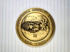1977 Continental Aircraft Engine 50th Anniversary Bronze 3  Medallion Large Coin