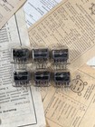 6 X In-12b Used Tested Nixie Tube Gazotron Factory Nos In-12 In12