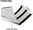 Auinland 2   Starter Heat Shield Heat Shroud Sleeve Fiberglass Heat Wrap 7  23 6 