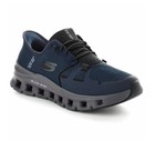 Skechers Men s Slip-ins Glide-step Pro Shoe W Fixed Laces Navy Charcoal Medium