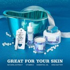 Luxury Eucalyptus Mint Bath Spa Gift Basket Set For Women   Men