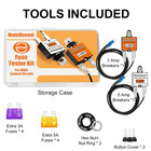 Fuse Popper Hvac  3 Amp   5 Amp Resettable Fuse Kit With Extra Fuses   Storage C