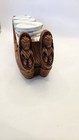 Coco Joe Hawaii Tiki Canoe Ashtray Hw-10 Hapa Wood Aloha Jars Mcm Vtg 70s Carved