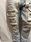 Men   s Bleeker Bleeker Straight Fit Jeans Ice Blue Denim  typhoon  Skinny D610