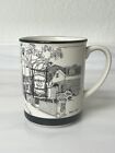 Vintage Coffee Mugs Bruce E  Hart Massachusetts Shops Sailboat Windmill Cap Cod