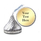 108 Gold Foil Custom Personalized Labels Stickers Hershey s Kisses Candies Favor