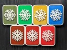 Christmas Locking Gift Card Puzzle Box Snowflake Holly Money Holder Gift