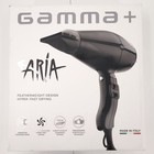Gamma  Aria Featherweight Hyper-fast Hair Blow Dryer Ergonomic Black Diffuser