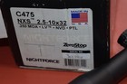 Nightforce Rare Nxs 2 5-10x32 Zero Stop Lv Nvd Ptl Velocity 600 Reticle