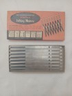 Vintage Simflex Folding Sewing Measure For Buttons Darts Hems Tucks Pleats 