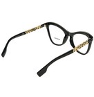 Burberry Be2373u Angelica Black Logo Cat Eyeglasses Optical Frame 54 Mm 2373