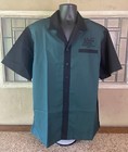 Vintage Maynard Ferguson Band Bowling Shirt Green   Black Size Xl
