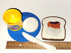 Fisher Price Magic Peanut Butter   Jelly Bread   Jelly Container   Knife