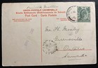 1907 Singapore Straits Settlements Picture Postcard Cover To Greensville Canada