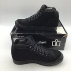 Icon Mens Stealth Carga Ce Black Textile Motorcycle Riding Boots Size 12 New