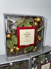 Holiday Harvest Pear Garland 10 Foot Green Brown Gold Silver Christmas Decor