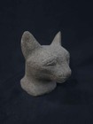 Authentic Ancient Egyptian Antique Rare Goddess Bastet Head Figurine Bc
