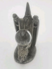 Spoontiques Pewter Figurine Wizard Dragon Big Crystal Ball Hmr1523