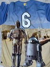 Milb Jackson Generals Star Wars Night Game Used worn Jersey Dustin Peterson