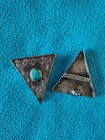 Silver Navajo Handmade Vintage Earrings