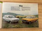 General Motors Vauxhall Uk April To June 1978 Car Sales Brochure
