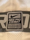 Nike Pro Combat Hyperwarm Compression Tights     White grey     Men   s Xl
