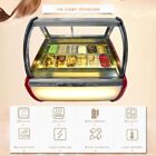 Kolice 18 Pans Ice Cream Freezer Showcase Gelato Dipping Cabinet Auto Defrost