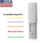 Keypad Wireless Keyless Fit All Major Brand For Liftmaster Linear Garage Door